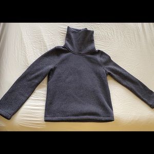 J Crew factory fleece turtleneck sweater